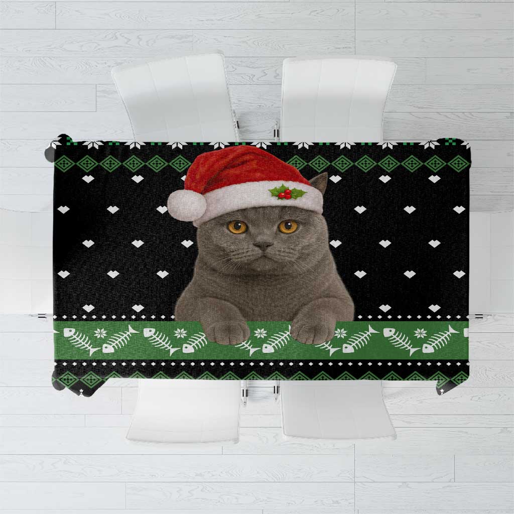 Cat Be Nice Christmas Tablecloth Xmas Holiday Patterns - Wonder Print Shop