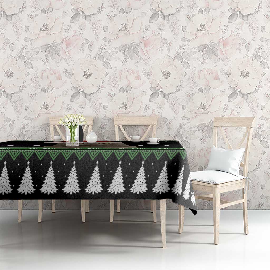 Cat Be Nice Christmas Tablecloth Xmas Holiday Patterns - Wonder Print Shop