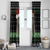 Cat Be Nice Christmas Window Curtain Xmas Holiday Patterns - Wonder Print Shop