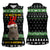 Cat Be Nice Christmas Women Sleeveless Polo Shirt Xmas Holiday Patterns - Wonder Print Shop