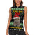 Cat Be Nice Christmas Women Sleeveless Polo Shirt Xmas Holiday Patterns - Wonder Print Shop
