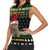 Cat Be Nice Christmas Women Sleeveless Polo Shirt Xmas Holiday Patterns - Wonder Print Shop