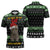 Cat Be Nice Christmas Zipper Polo Shirt Xmas Holiday Patterns - Wonder Print Shop