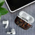 Cat Bookcase Christmas AirPods Case Xmas Holiday Patterns - Wonder Print Shop