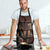 Cat Bookcase Christmas Apron Xmas Holiday Patterns - Wonder Print Shop