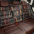 Cat Bookcase Christmas Back Car Seat Cover Xmas Holiday Patterns - Wonder Print Shop