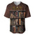 Cat Bookcase Christmas Baseball Jersey Xmas Holiday Patterns - Wonder Print Shop