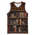 Cat Bookcase Christmas Basketball Jersey Xmas Holiday Patterns - Wonder Print Shop