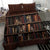 Cat Bookcase Christmas Bedding Set Xmas Holiday Patterns - Wonder Print Shop