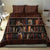 Cat Bookcase Christmas Bedding Set Xmas Holiday Patterns - Wonder Print Shop