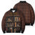 Cat Bookcase Christmas Bomber Puffer Jacket Xmas Holiday Patterns - Wonder Print Shop