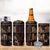 Cat Bookcase Christmas 4 in 1 Can Cooler Tumbler Xmas Holiday Patterns - Wonder Print Shop