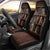 Cat Bookcase Christmas Car Seat Cover Xmas Holiday Patterns - Wonder Print Shop