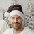 Cat Bookcase Christmas Santa Hat Xmas Holiday Patterns - Wonder Print Shop