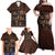 Cat Bookcase Christmas Family Matching Off Shoulder Maxi Dress and Hawaiian Shirt Xmas Holiday Patterns - Wonder Print Shop