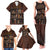 Cat Bookcase Christmas Family Matching Tank Maxi Dress and Hawaiian Shirt Xmas Holiday Patterns - Wonder Print Shop