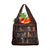 Cat Bookcase Christmas Grocery Bag Xmas Holiday Patterns - Wonder Print Shop