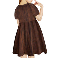 Cat Bookcase Christmas Kid Short Sleeve Dress Xmas Holiday Patterns - Wonder Print Shop
