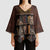 Cat Bookcase Christmas Kimono Sleeve Blouse Xmas Holiday Patterns - Wonder Print Shop