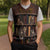 Cat Bookcase Christmas Knitted V-Neck Vest Xmas Holiday Patterns - Wonder Print Shop