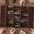Cat Bookcase Christmas Puzzle Xmas Holiday Patterns - Wonder Print Shop