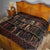 Cat Bookcase Christmas Quilt Xmas Holiday Patterns - Wonder Print Shop