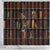 Cat Bookcase Christmas Shower Curtain Xmas Holiday Patterns - Wonder Print Shop