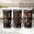 Cat Bookcase Christmas Tumbler Cup Xmas Holiday Patterns - Wonder Print Shop
