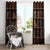 Cat Bookcase Christmas Window Curtain Xmas Holiday Patterns - Wonder Print Shop