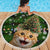 Cat Christmas Tree Beach Blanket Xmas Holiday Patterns - Wonder Print Shop