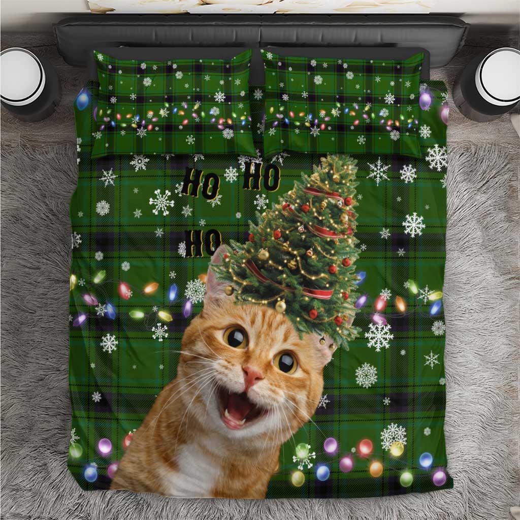 Cat Christmas Tree Bedding Set Xmas Holiday Patterns - Wonder Print Shop