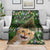 Cat Christmas Tree Blanket Xmas Holiday Patterns - Wonder Print Shop
