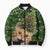 Cat Christmas Tree Bomber Puffer Jacket Xmas Holiday Patterns - Wonder Print Shop