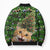 Cat Christmas Tree Bomber Puffer Jacket Xmas Holiday Patterns - Wonder Print Shop