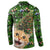 Cat Christmas Tree Button Sweatshirt Xmas Holiday Patterns - Wonder Print Shop