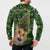 Cat Christmas Tree Button Sweatshirt Xmas Holiday Patterns - Wonder Print Shop