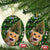 Cat Christmas Tree Ceramic Ornament Xmas Holiday Patterns - Wonder Print Shop