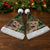 Cat Christmas Tree Christmas Santa Hat Xmas Holiday Patterns - Wonder Print Shop