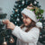Cat Christmas Tree Christmas Santa Hat Xmas Holiday Patterns - Wonder Print Shop