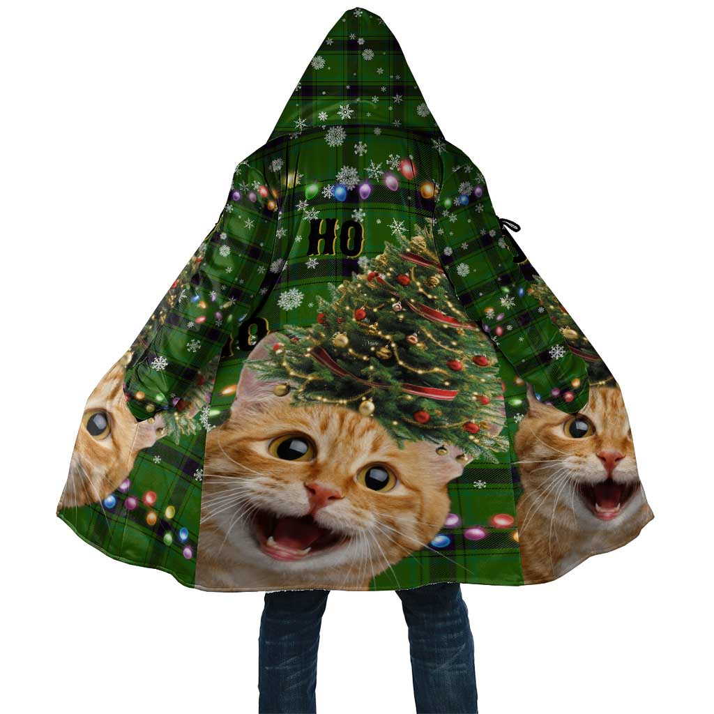 Cat Christmas Tree Cloak Xmas Holiday Patterns - Wonder Print Shop