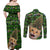 Cat Christmas Tree Couples Matching Off Shoulder Maxi Dress and Long Sleeve Button Shirt Xmas Holiday Patterns - Wonder Print Shop