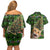 Cat Christmas Tree Couples Matching Off Shoulder Short Dress and Hawaiian Shirt Xmas Holiday Patterns - Wonder Print Shop