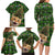 Cat Christmas Tree Family Matching Long Sleeve Bodycon Dress and Hawaiian Shirt Xmas Holiday Patterns - Wonder Print Shop