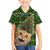 Cat Christmas Tree Family Matching Off Shoulder Short Dress and Hawaiian Shirt Xmas Holiday Patterns - Wonder Print Shop