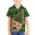 Cat Christmas Tree Family Matching Short Sleeve Bodycon Dress and Hawaiian Shirt Xmas Holiday Patterns - Wonder Print Shop