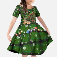 Cat Christmas Tree Family Matching Summer Maxi Dress and Hawaiian Shirt Xmas Holiday Patterns - Wonder Print Shop