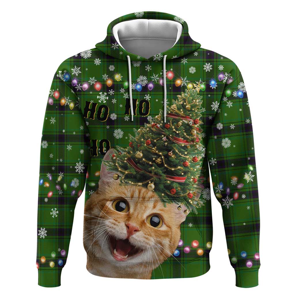 Cat Christmas Tree Hoodie Xmas Holiday Patterns - Wonder Print Shop