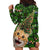 Cat Christmas Tree Hoodie Dress Xmas Holiday Patterns - Wonder Print Shop
