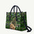 Cat Christmas Tree Leather Bag Xmas Holiday Patterns - Wonder Print Shop