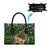 Cat Christmas Tree Leather Bag Xmas Holiday Patterns - Wonder Print Shop